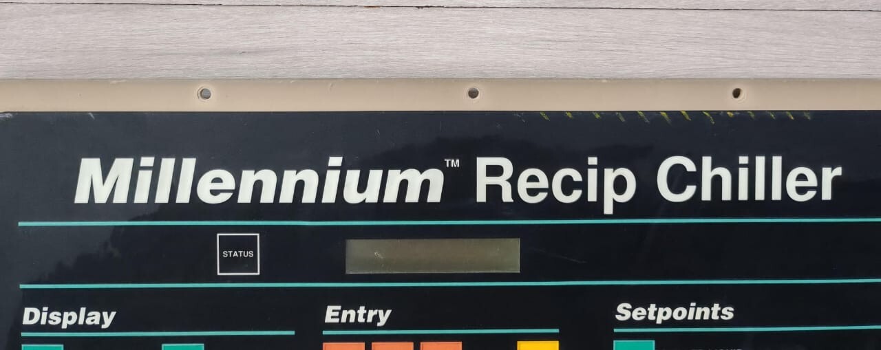 YORK YK-024-26108-000 REV B YORK YK-024-26108-000 REV B MILLENNIUM RECIP CHILLER KEYPAD CONTROL DISPLAY 6