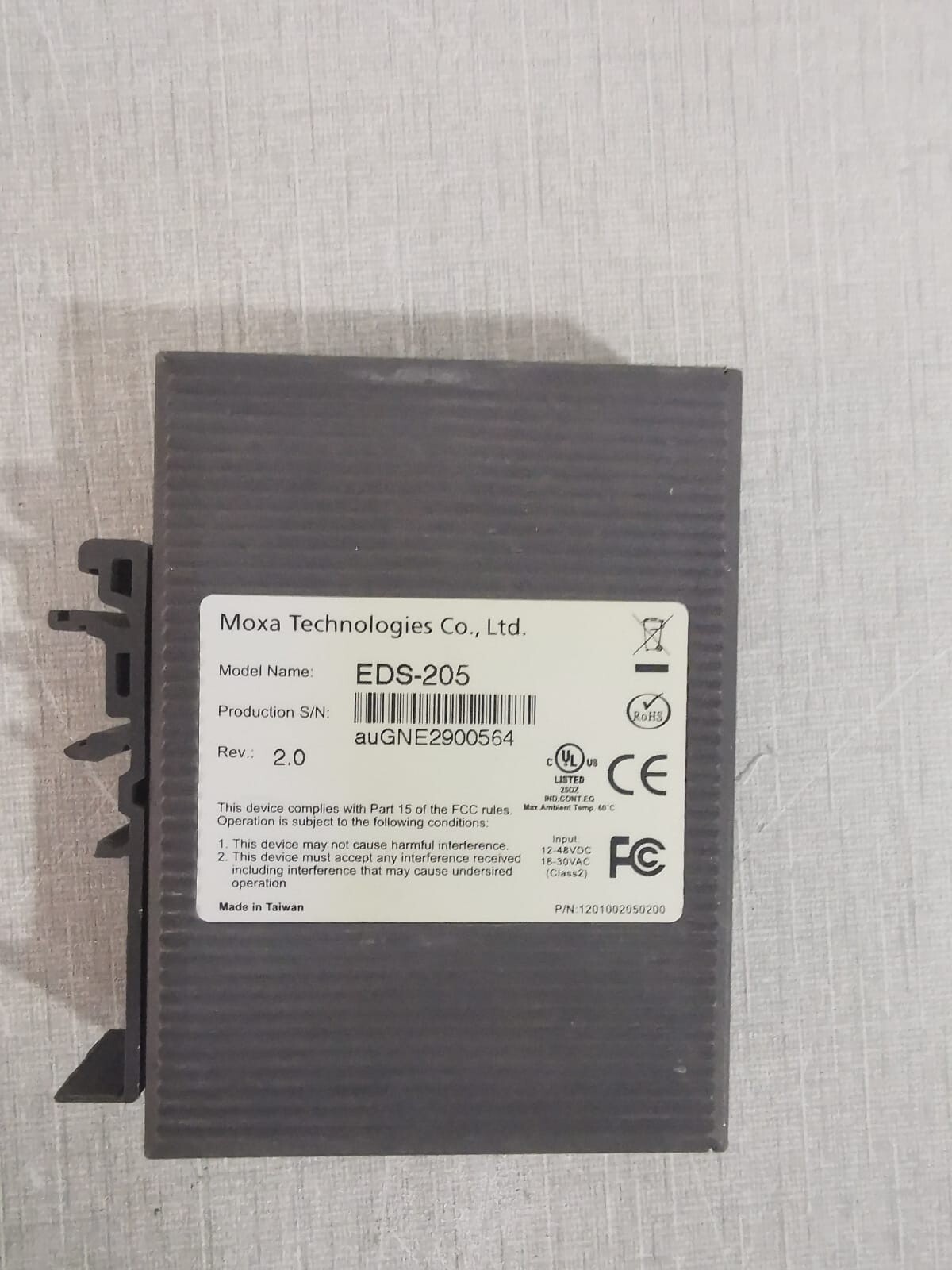 Moxa EDS-205 MOXA EDS-205 Ethernet Switch 2