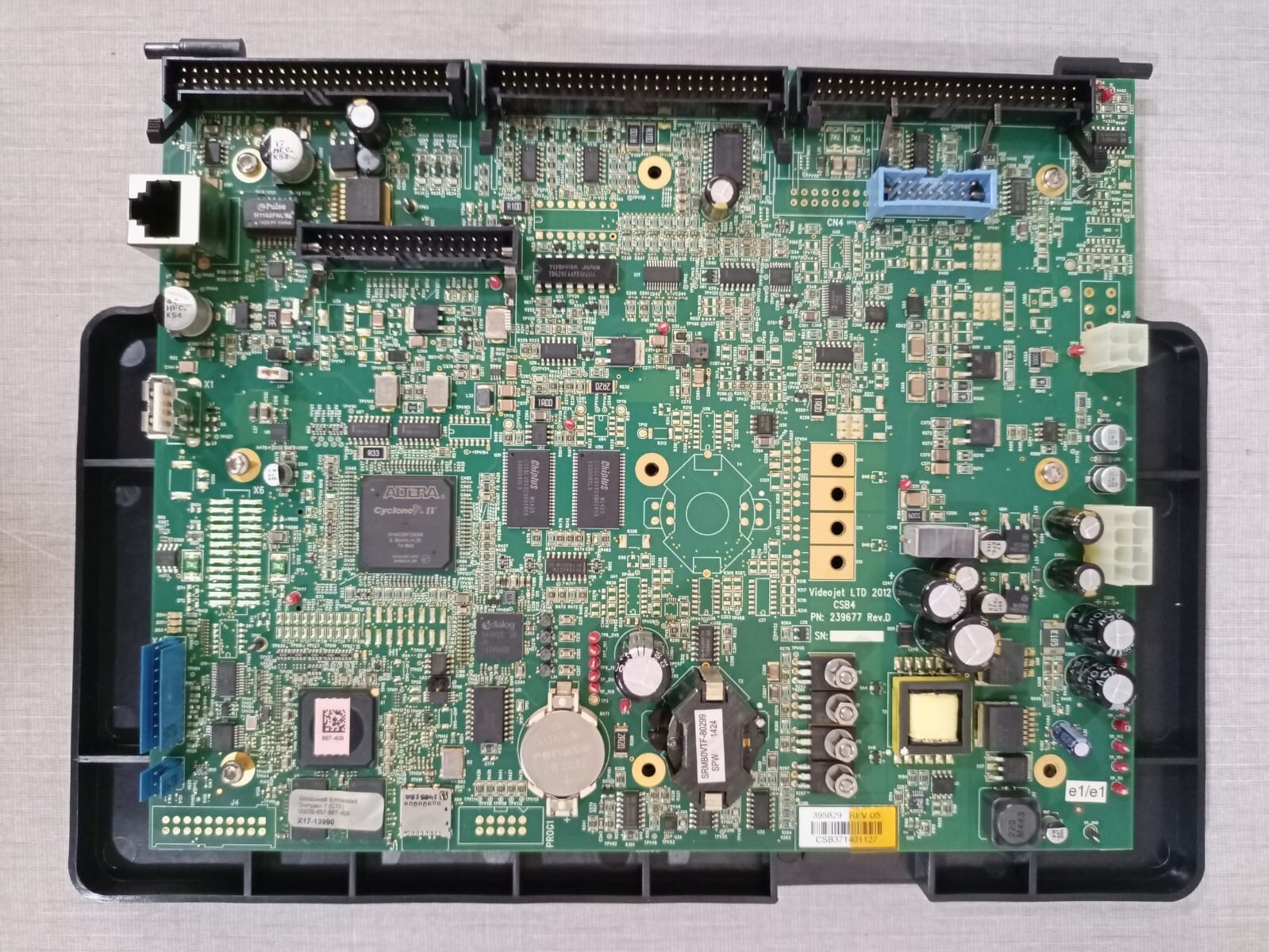 VIDEOJET 239677 Rev.D Control System Board LTD 2012 CSB4