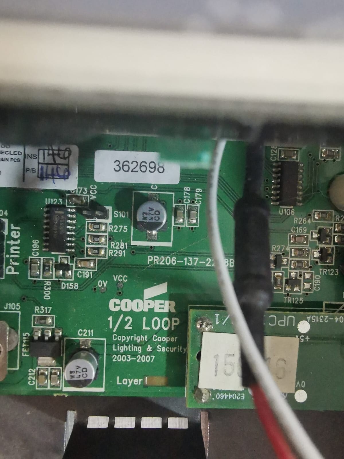 COOPER PR206-137-2258B COOPER PR206-137-2258B 1/2 LOOP BOARD 4