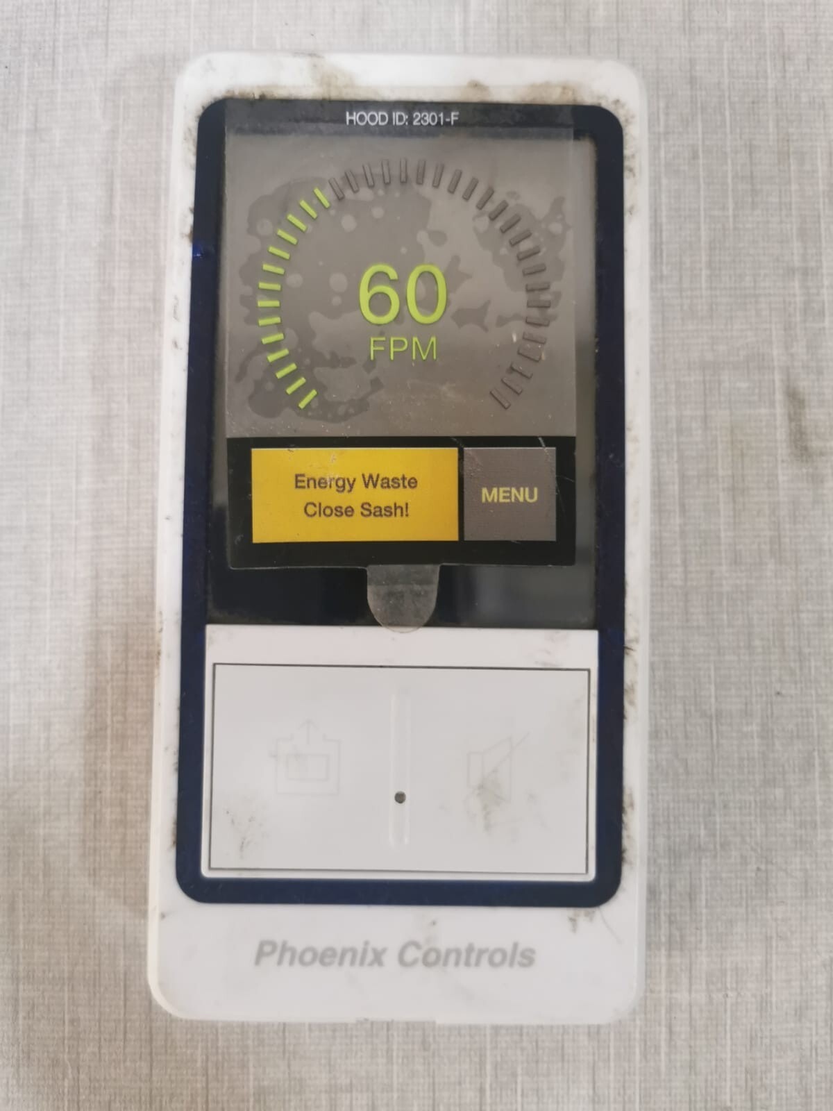 Phoenix Controls HOOD ID:2301-F Phoenix Controls HOOD ID:2301-F Sentry Fume Hood Display 4
