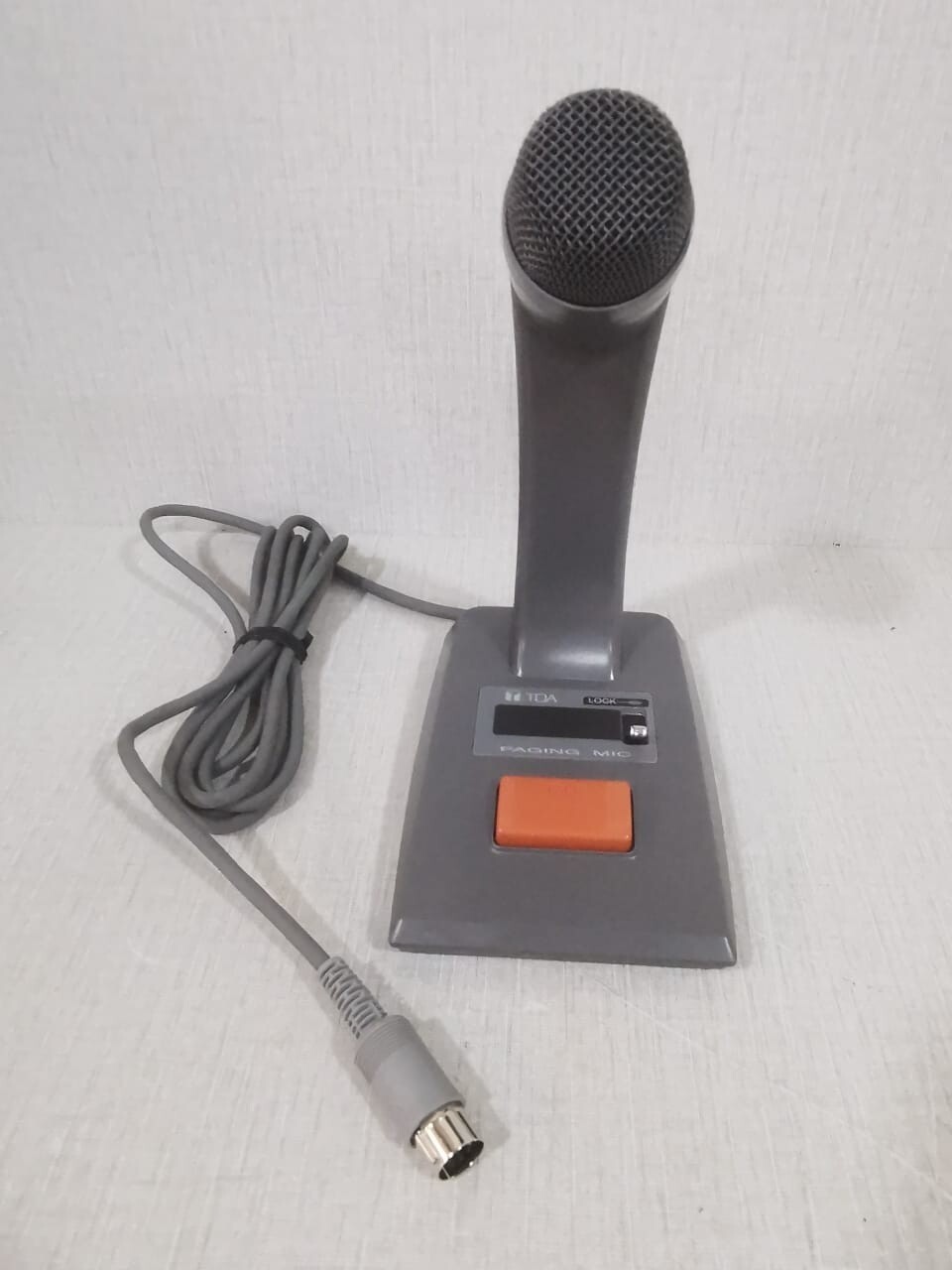 TOA PM-660D paging microphone Terminated