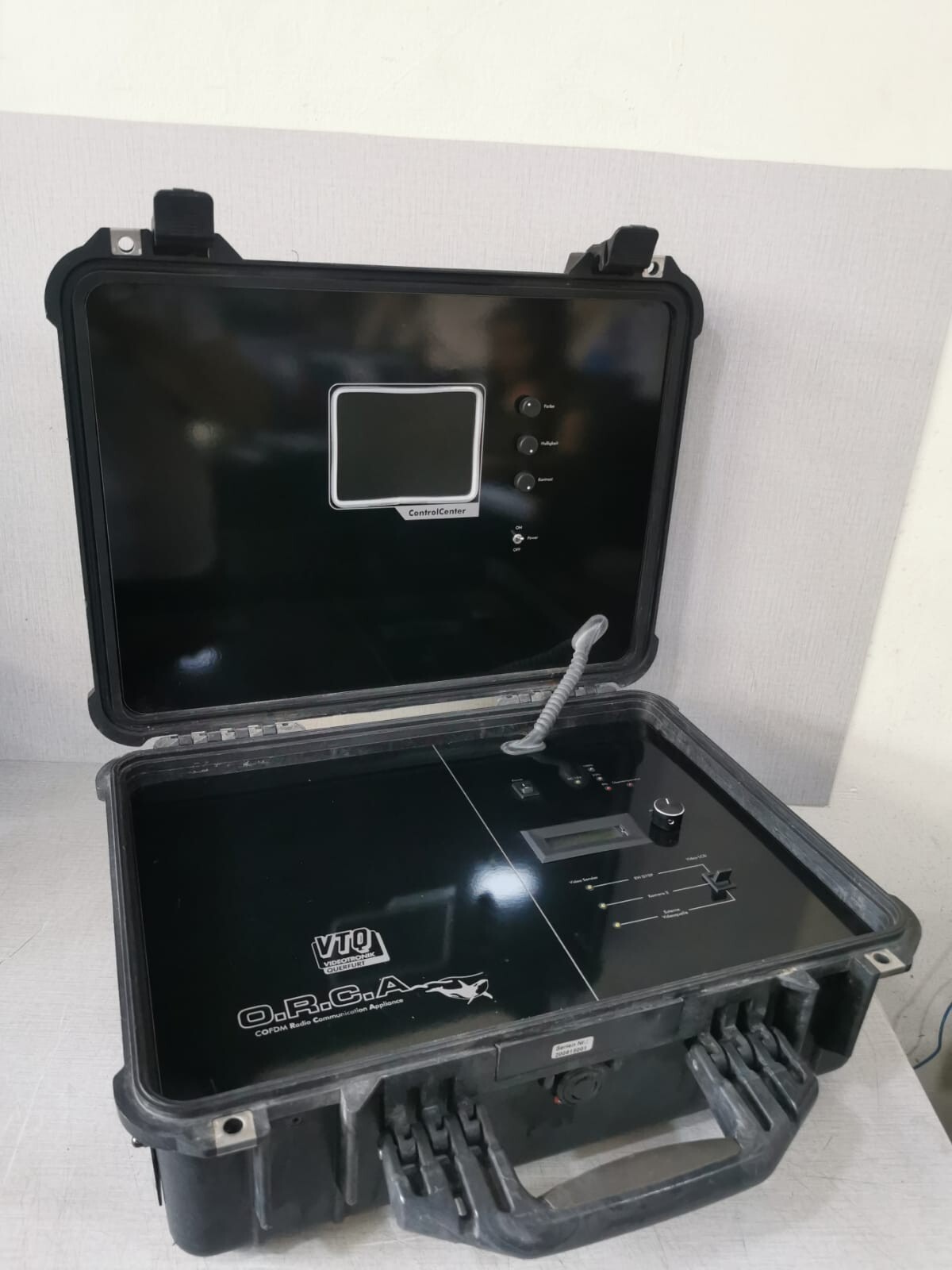 VTQ VIDEOTRONIK O.R.C.A COFDM VTQ VIDEOTRONIK O.R.C.A COFDM RADIO COMMUNICATION APPLIANCE 2
