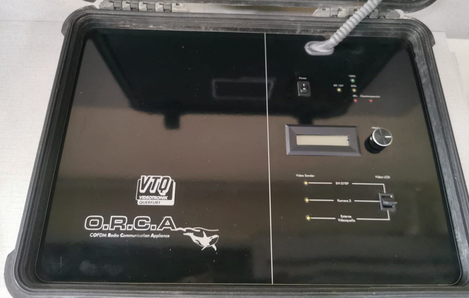 VTQ VIDEOTRONIK O.R.C.A COFDM VTQ VIDEOTRONIK O.R.C.A COFDM RADIO COMMUNICATION APPLIANCE 9