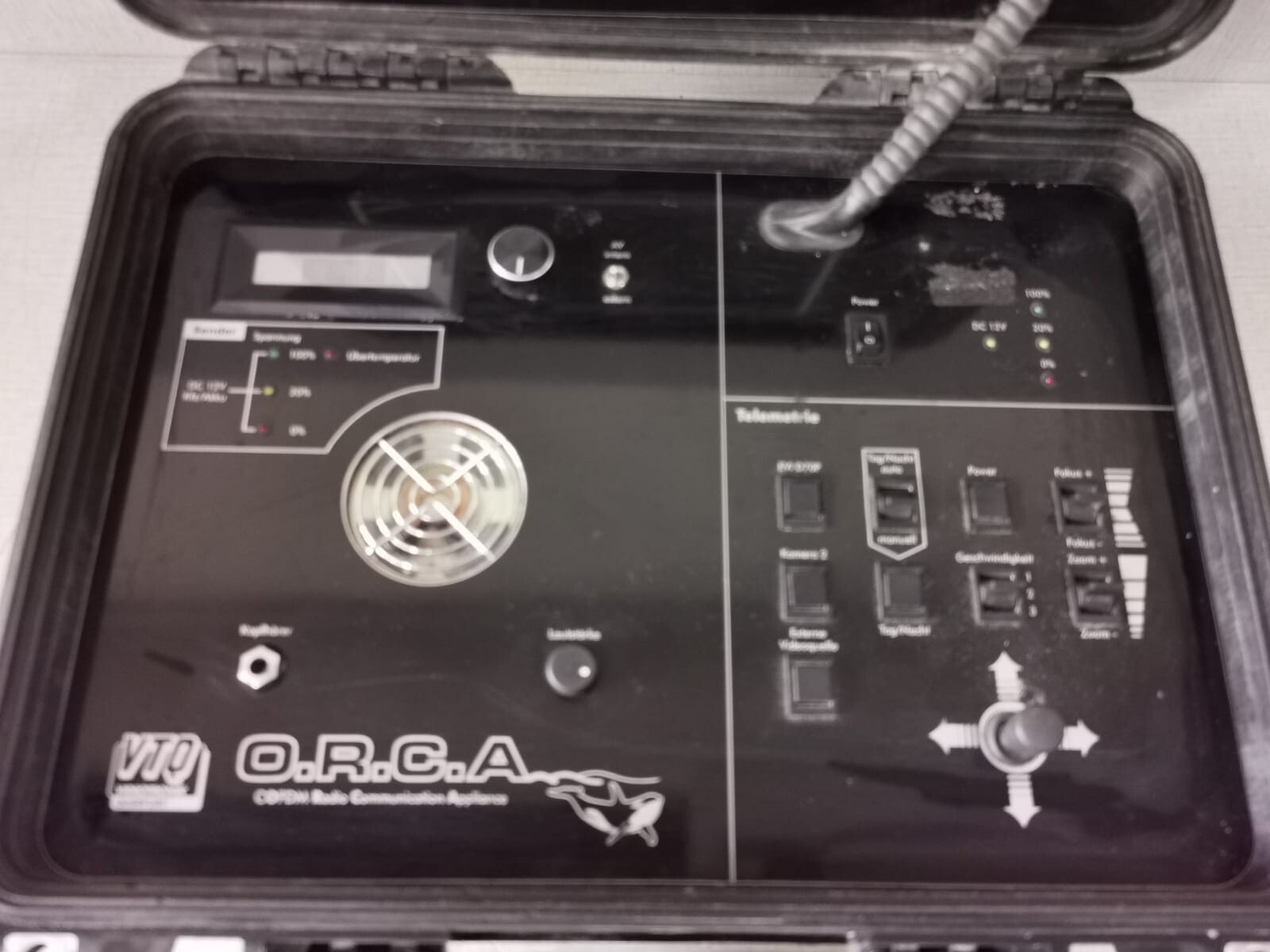 VTQ VIDEOTRONIK O.R.C.A COFDM VTQ VIDEOTRONIK O.R.C.A COFDM RADIO COMMUNICATION APPLIANCE 9