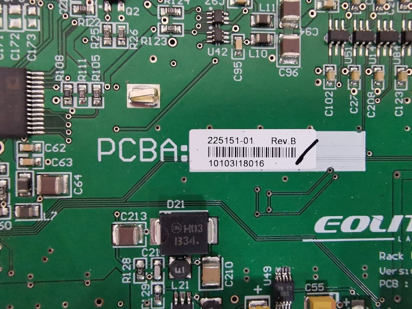 EOLITE PCBA 225151 Rev. B 225150/A EOLITE PCBA 225151 Rev. B 225150/A PCB BOARD 2