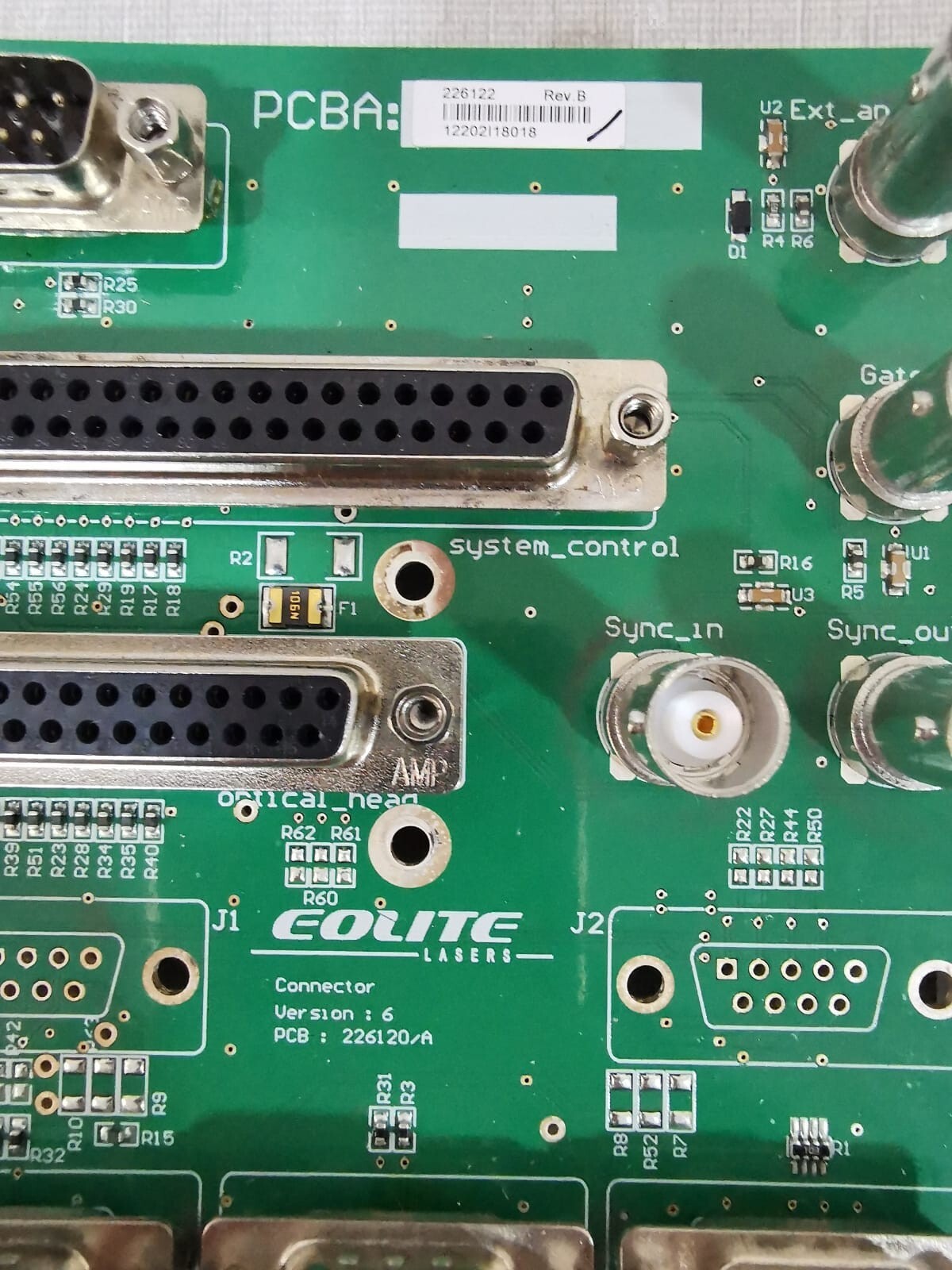 EOLITE PCBA 226122 Rev. B EOLITE PCBA 226122 Rev. B / PCB 226120/A PCB Board 2