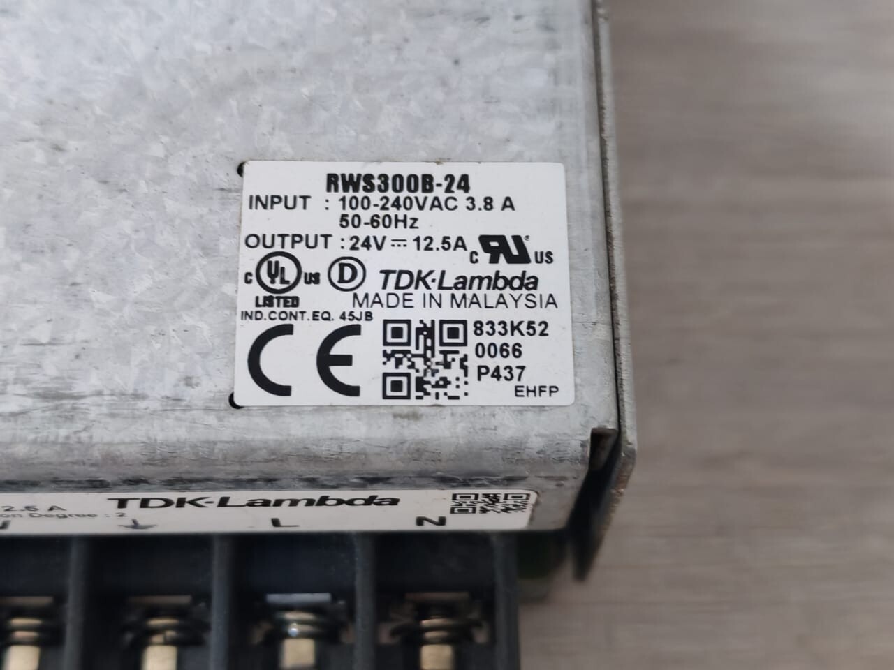TDK-Lambda RWS300B-24 TDK-Lambda RWS300B-24 Switching Power Supply 4