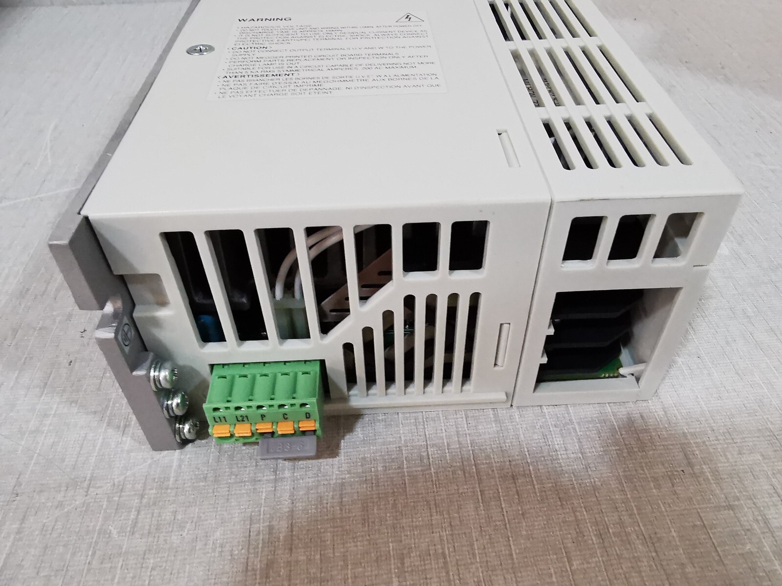 Mitsubishi MR-J2S-40B MITSUBISHI MR-J2S-40B SERVO MOTOR 400W 7