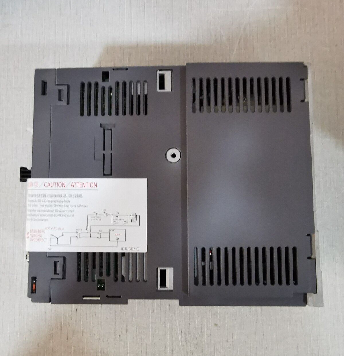 Mitsubishi MR-J4-200B MITSUBISHI MR-J4-200B AC SERVO DRIVE AMPLIFIER 240V 50-60HZ 4