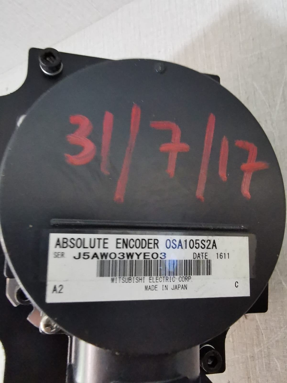 Mitsubishi HC53S-SZ MITSUBISHI HC53S-SZ AC SERVO MOTOR 7