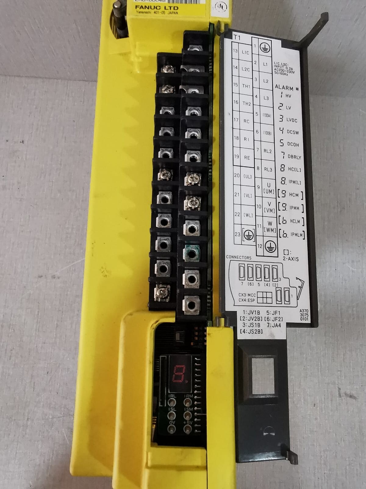 Fanuc A06B-6090-H233 FANUC A06B-6090-H233 SERVO AMPLIFIER UNIT 3