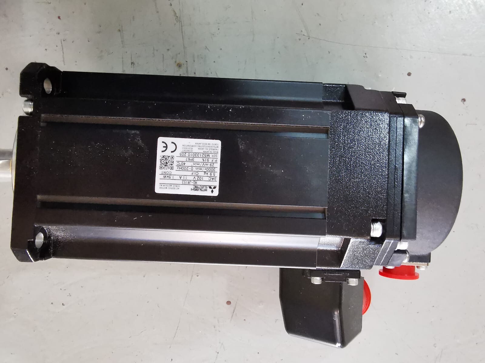 Mitsubishi HG-JR153 MITSUBISHI HG-JR153 AC SERVO MOTOR 5