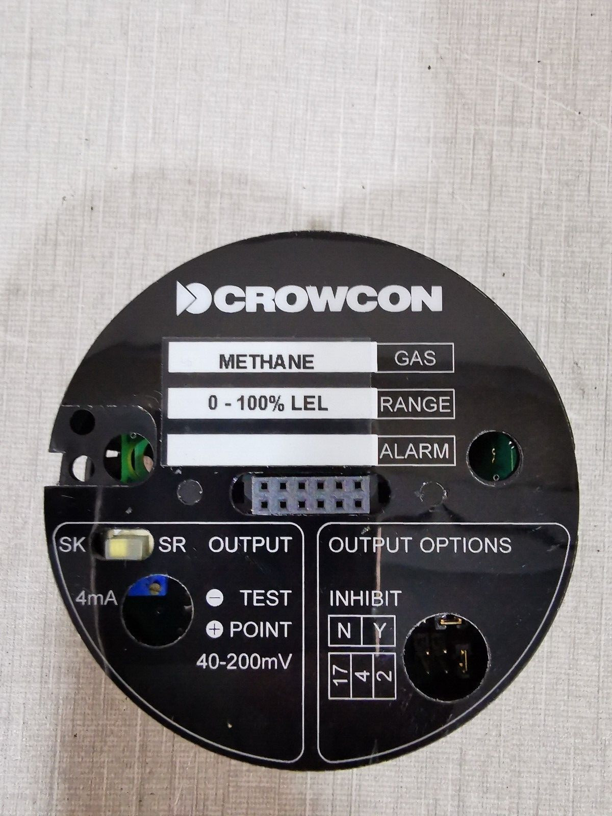 CROWCON FLANGARD-PLUS CROWCON Flamgard-Plus Detector Display METHAN 0-100% LEL 2