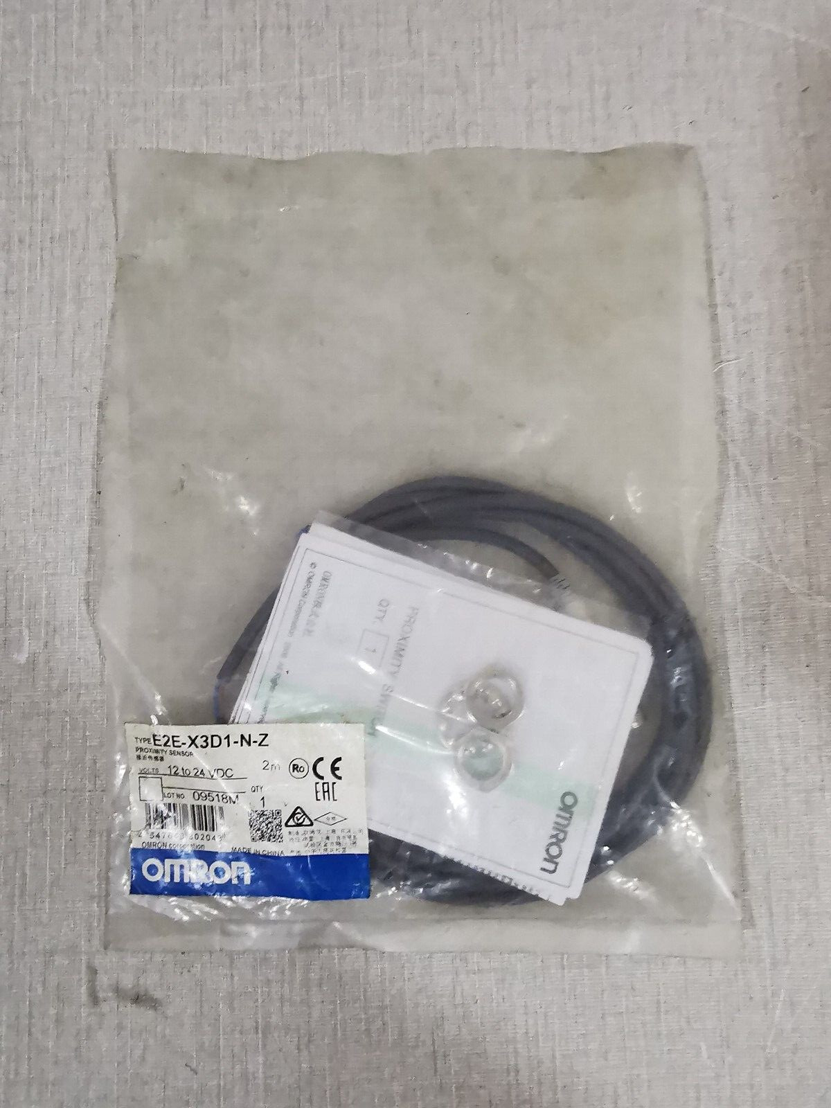 Omron 3G3MX2-A2002-V1 OMRON E2E-X3D1-N-Z / E2E-X2D1-N-Z / E2E-X2D1-N / E2E-X7D1-N SENSOR 2