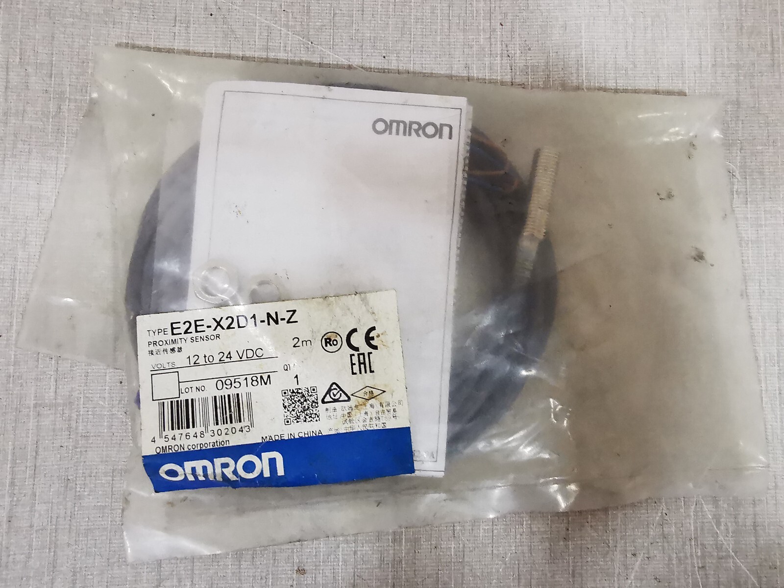 Omron 3G3MX2-A2002-V1 OMRON E2E-X3D1-N-Z / E2E-X2D1-N-Z / E2E-X2D1-N / E2E-X7D1-N SENSOR 3