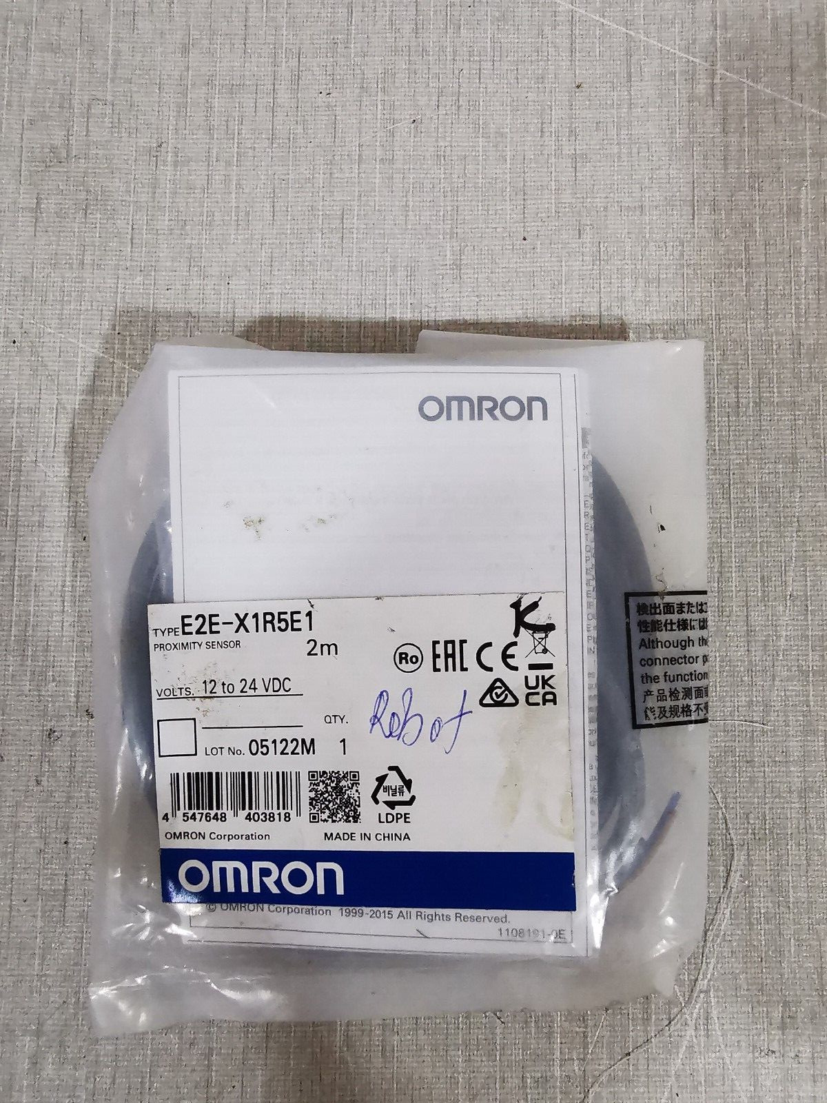 Omron 3G3MX2-A2002-V1 OMRON E2E-X3D1-N-Z / E2E-X2D1-N-Z / E2E-X2D1-N / E2E-X7D1-N SENSOR 6