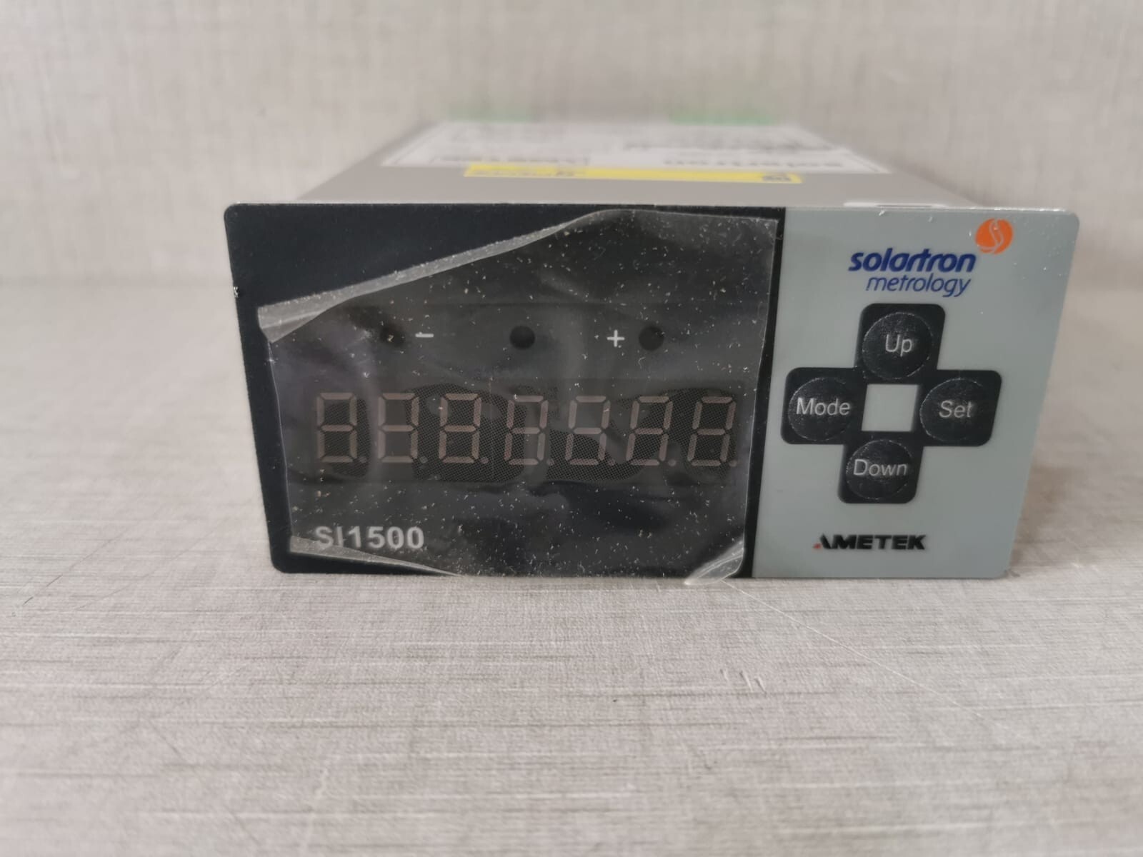 AMETEK SOLARTRON SI1500 AMETEK SOLARTRON SI1500 POWER SUPPLY DC 24V 20VA MAX 2