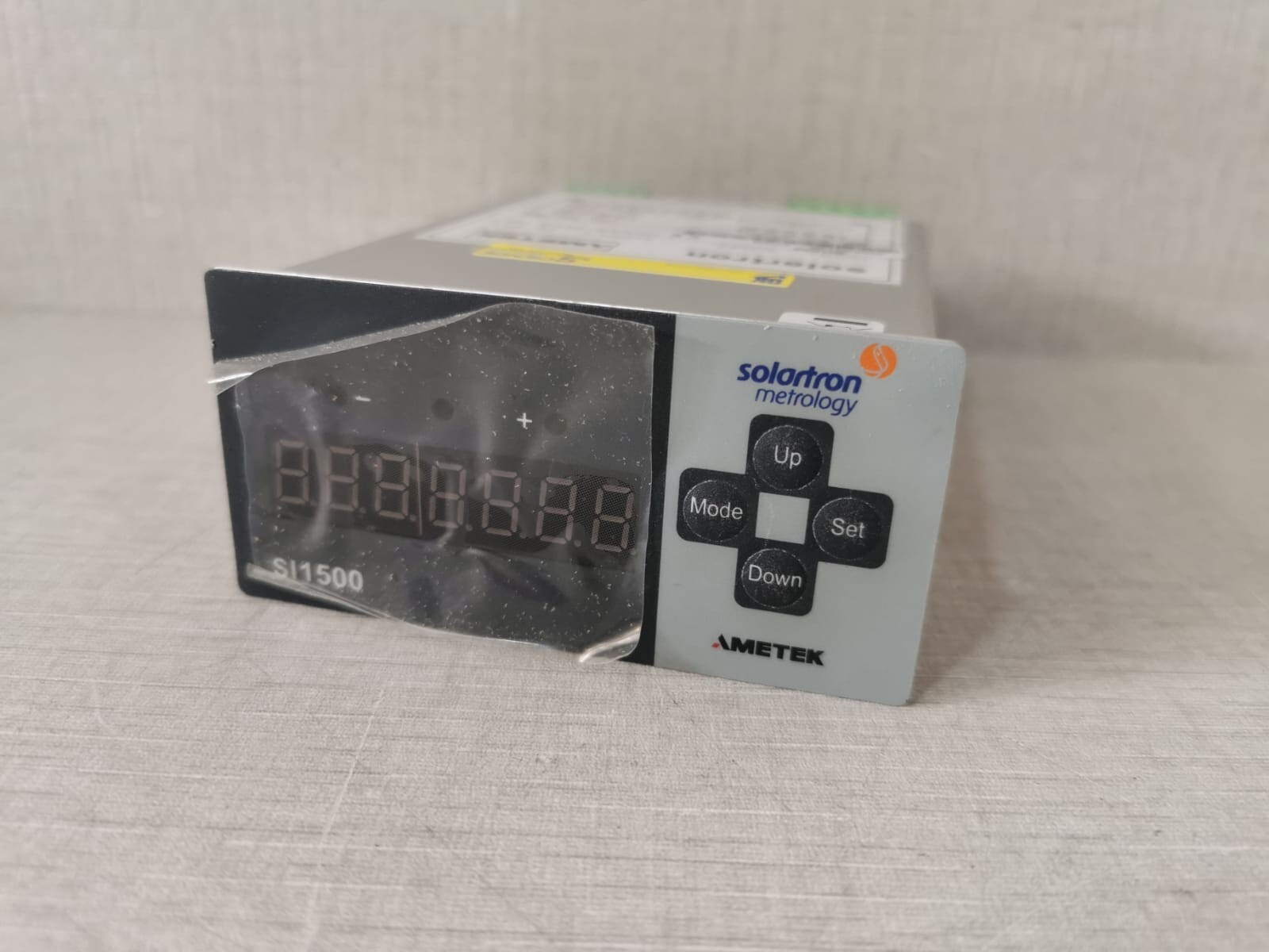 AMETEK SOLARTRON SI1500 AMETEK SOLARTRON SI1500 POWER SUPPLY DC 24V 20VA MAX 4