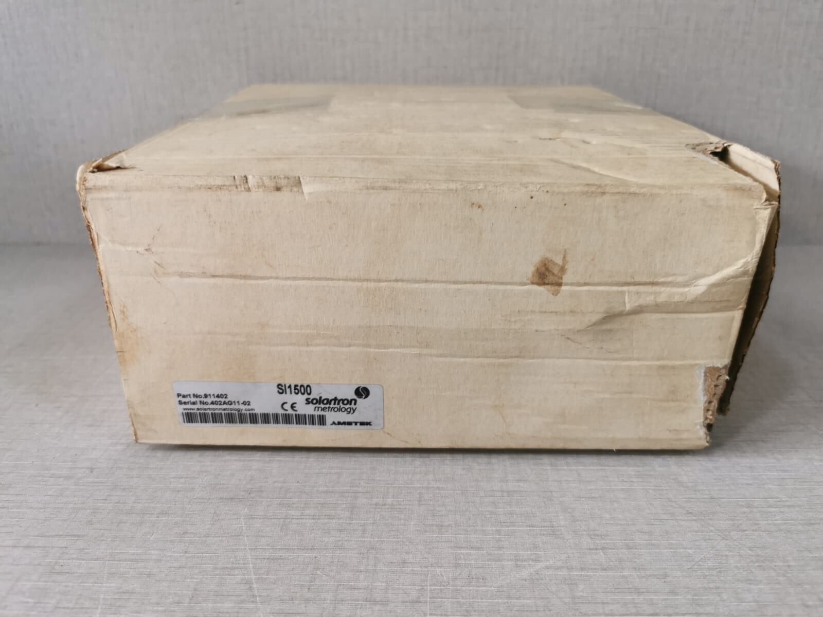 AMETEK SOLARTRON SI1500 AMETEK SOLARTRON SI1500 POWER SUPPLY DC 24V 20VA MAX 9