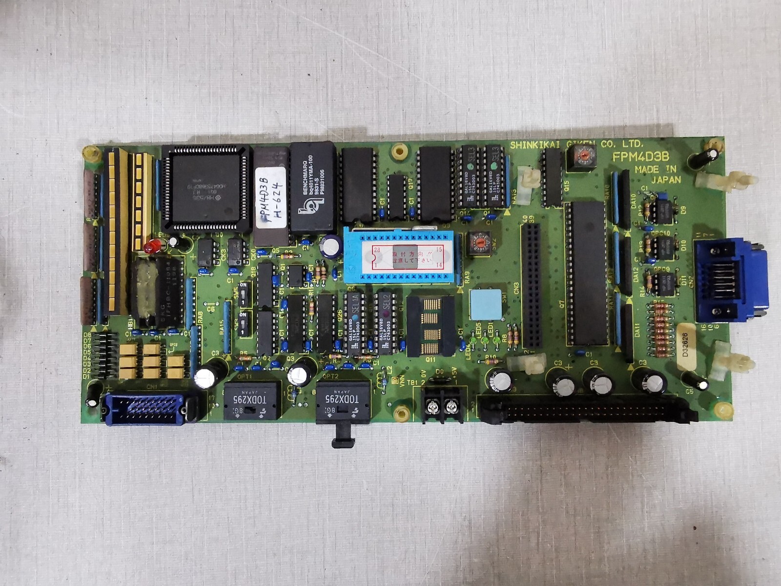 SHINKIKAI GIKEN FPM4D3B SHINKIKAI GIKEN FPM4D3B CONTROL BOARD 3
