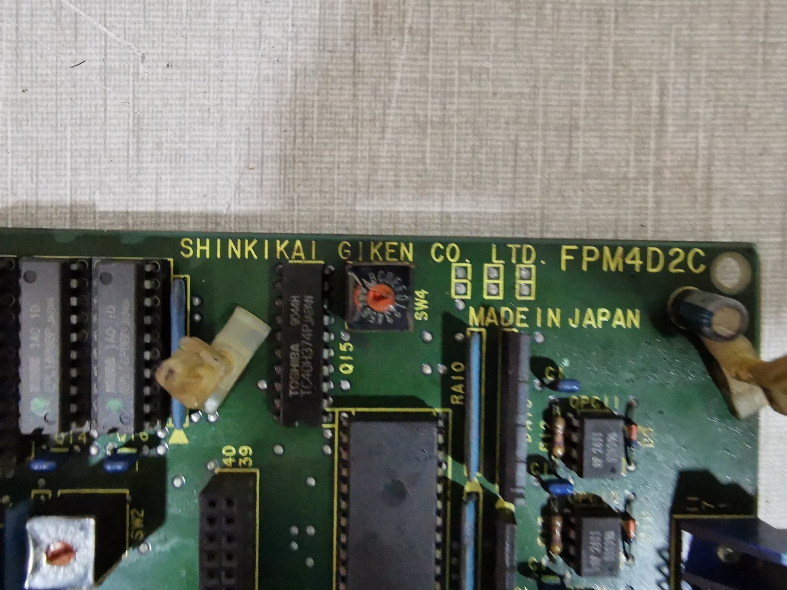 SHINKIKAI GIKEN FPM4D2C SHINKIKAI GIKEN FPM4D2C CONTROL BOARD 2