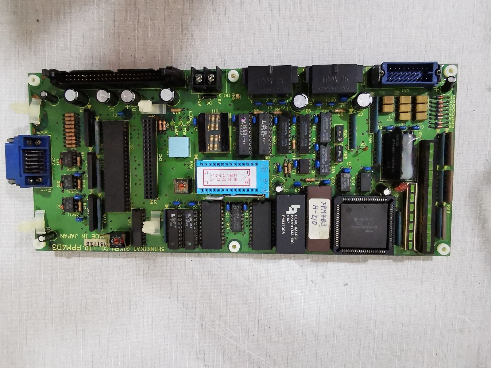 SHINKIKAI GIKEN D31126 SHINKIKAI GIKEN FPM4D3 CONTROL BOARD D31126 4