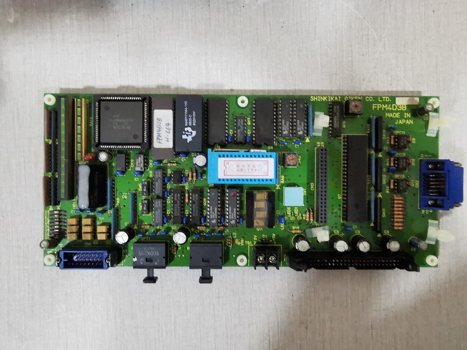 SHINKIKAI GIKEN D31421 SHINKIKAI GIKEN FPM4D3B CONTROL BOARD D31421 7