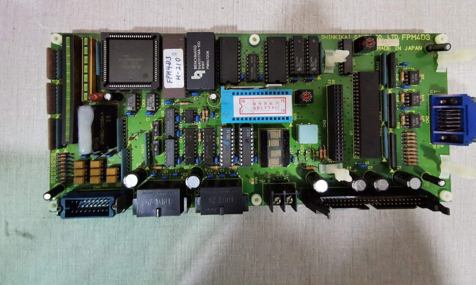 SHINKIKAI GIKEN D31132 SHINKIKAI GIKEN FPM4D3 CONTROL BOARD D31132 3