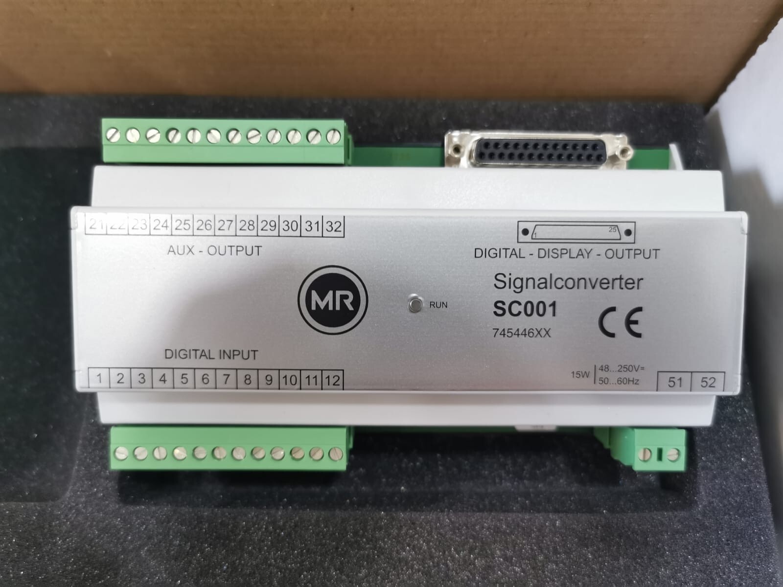 MR MASCHINENFABRIK REINHAUSEN SC001 MR MASCHINENFABRIK REINHAUSEN GA 001 BCD SIGNAL TRANSMITTER SC001 2