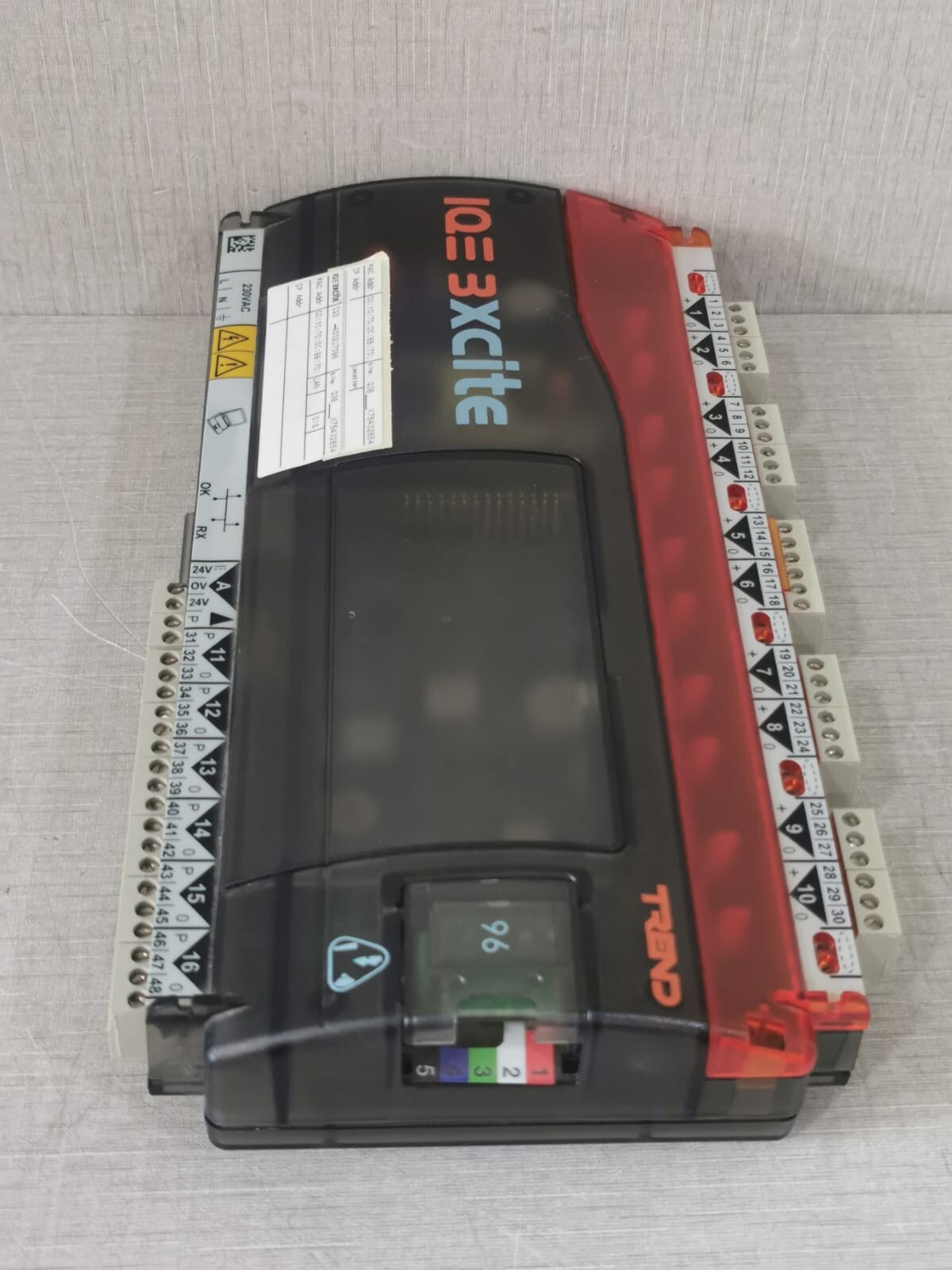 Trend IQ3-4002U7096 TREND IQE 3XCITE IQ3-4002U7096 CONTROLLER 9