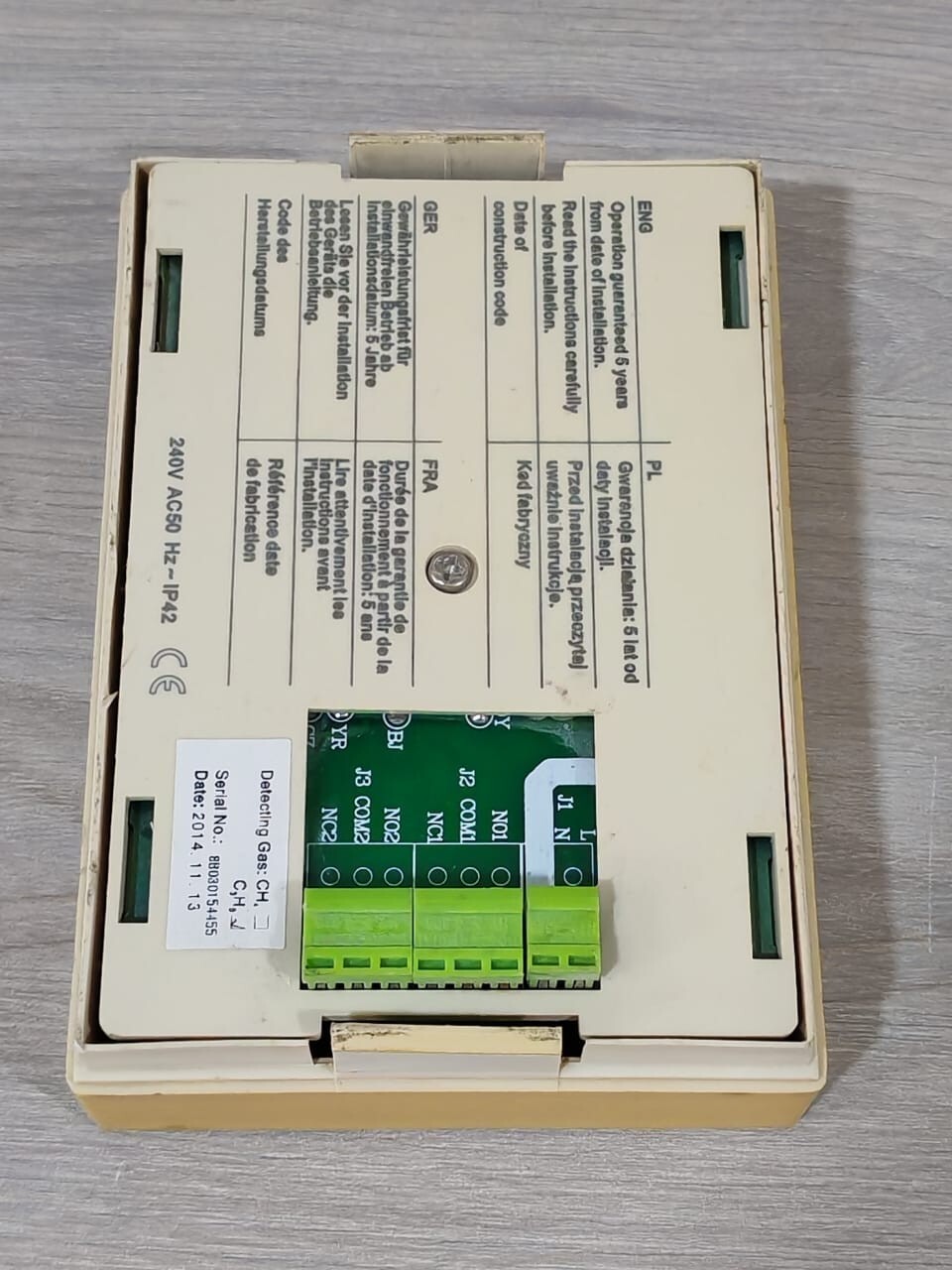 SITEX GLD 0305 SITEX GAS DETECTOR GLD 0305 7