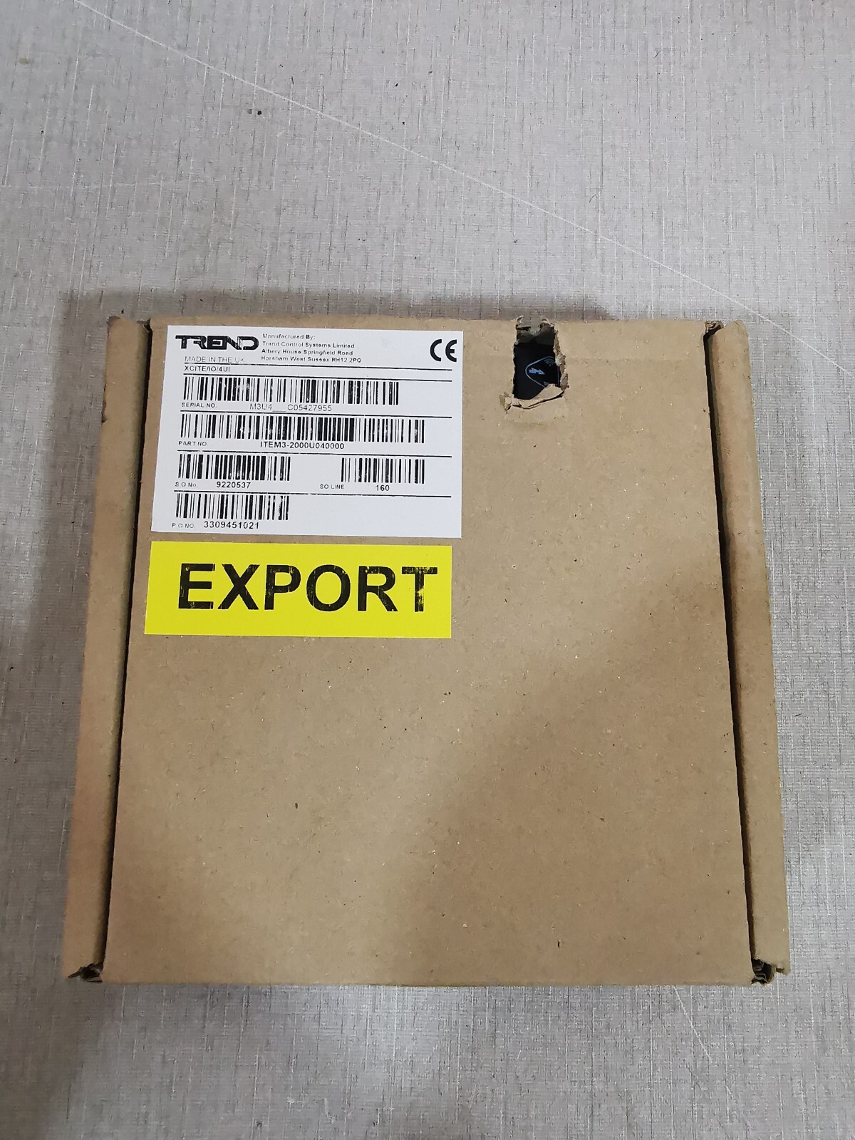 Trend ITEM3-2000U040000 TREND XCITE 4UI Controller ITEM3-2000U040000 6