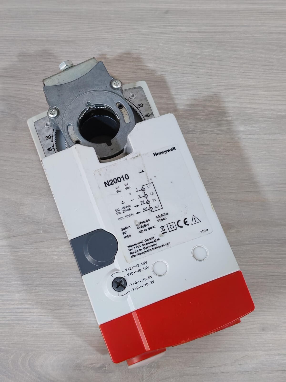 Honeywell N20010 HONEYWELL N20010 DAMPER ACTUATOR 3