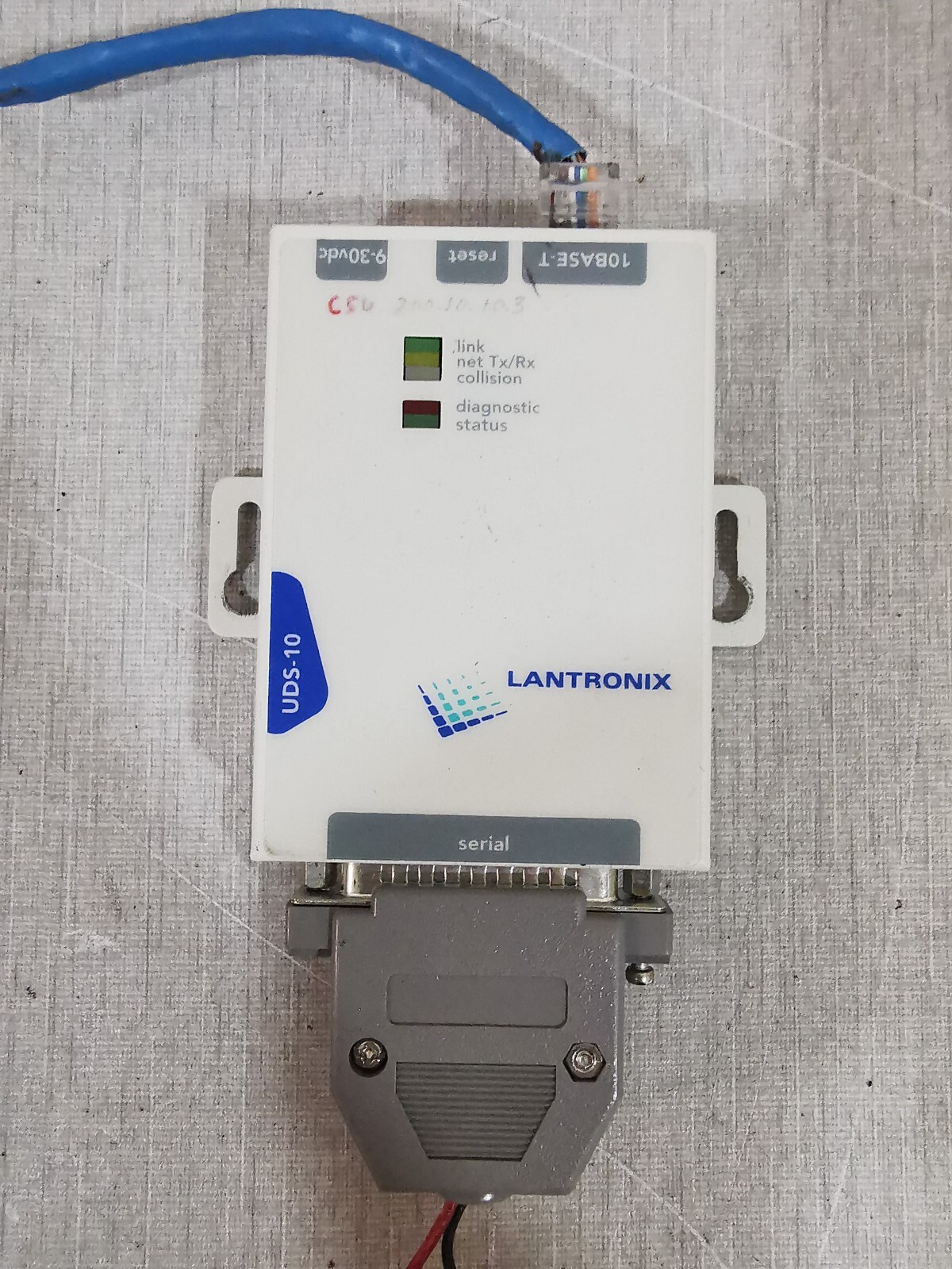 LOYTEC UDS-10-02 REV.F13 LANTRONIX UDS-10/ UDS-10-02 REV.F13 EXTERNAL DEVICE SERVER 2