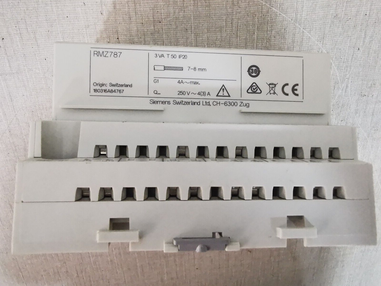 Siemens RMZ787 SIEMENS RMZ787 MODULE 3