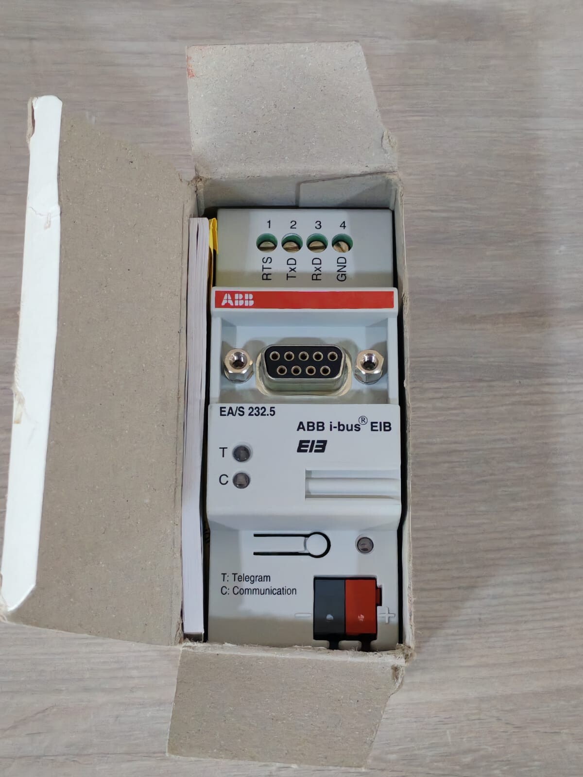 ABB GH Q631 0043 RO111 ABB EA/S 232.5 GH Q631 0043 RO111 RS 232 INTERFACE 9