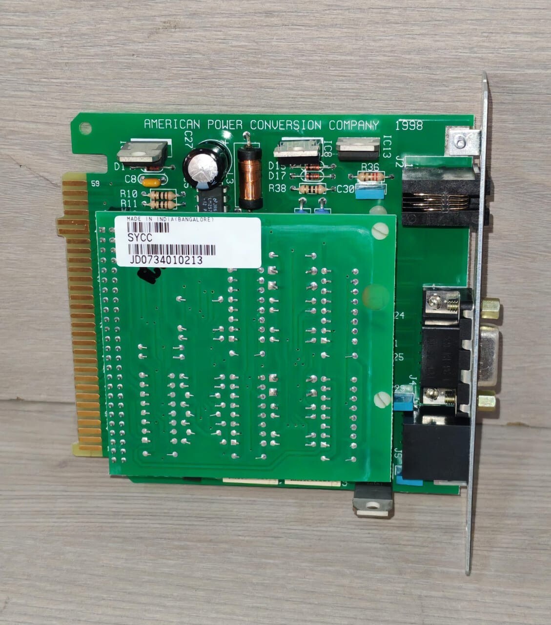 APC SYCC 640-0402C BOT REV.3 APC 885-6625C/5 SYCC 640-0402C BOT REV.3 SYMMETRA COMMUNICATION CARD 8