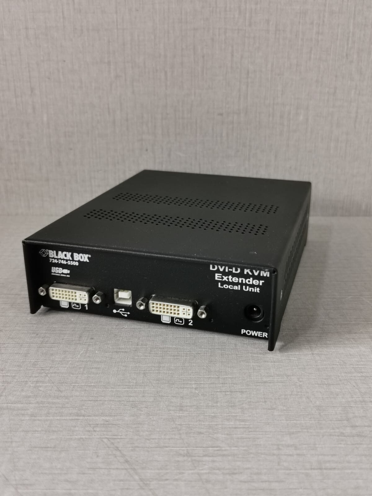Black Box ACS120A BLACK BOX 724-746-5500 DVI-D KVM Extender Local Unit P/N ACS120A 3