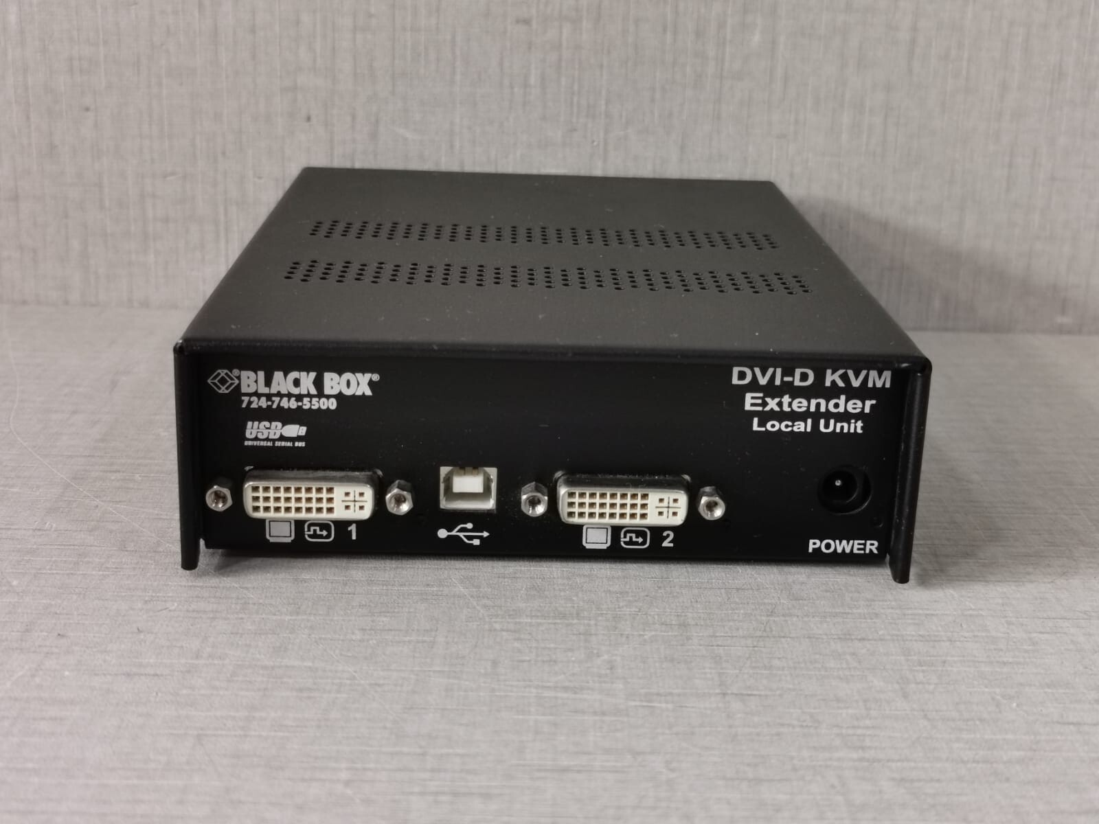 Black Box ACS120A BLACK BOX 724-746-5500 DVI-D KVM Extender Local Unit P/N ACS120A 4