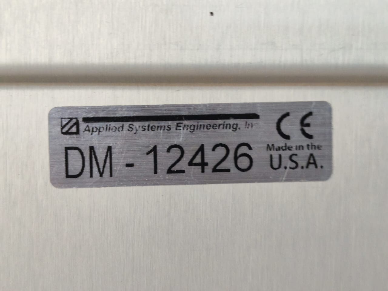Applied Systems Engineering DM-12426 APPLIED SYSTEMS ENGINEERING DM-12426 12-160VDC 8