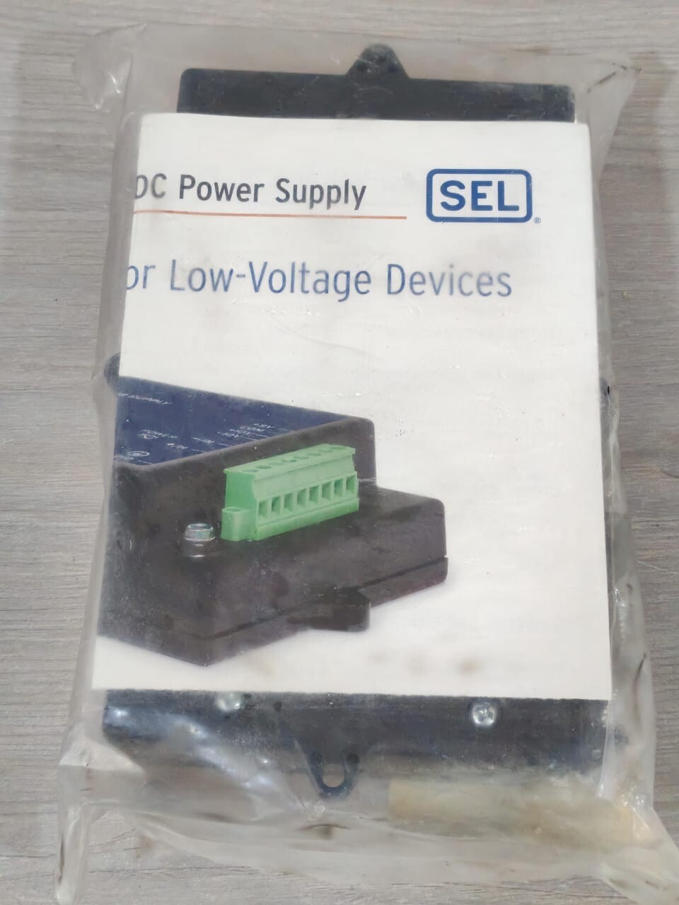 SEL 932160X SEL-9321 LOW-VOLTAGE DC POWER SUPPLY PN 932160X 125/250V 120/230V 50/60Hz 6