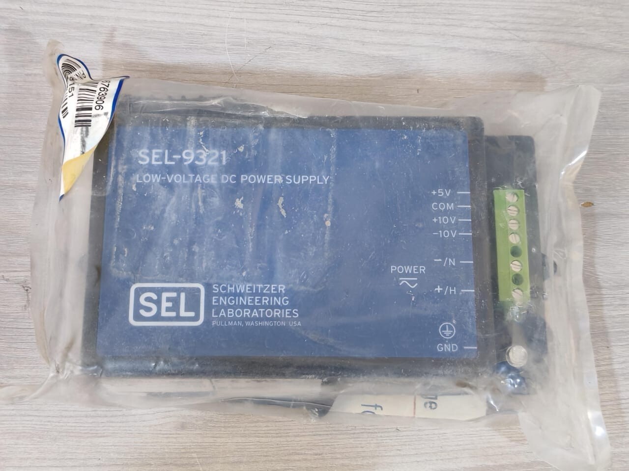 SEL-9321 LOW-VOLTAGE DC POWER SUPPLY PN 932160X 125/250V 120/230V 50/60Hz
