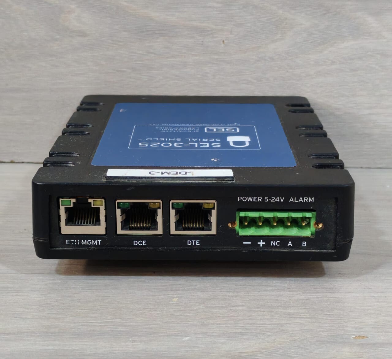 SEL 30250000XXXXXX SEL-3025 30250000XXXXXX SERIAL SHIELD 7