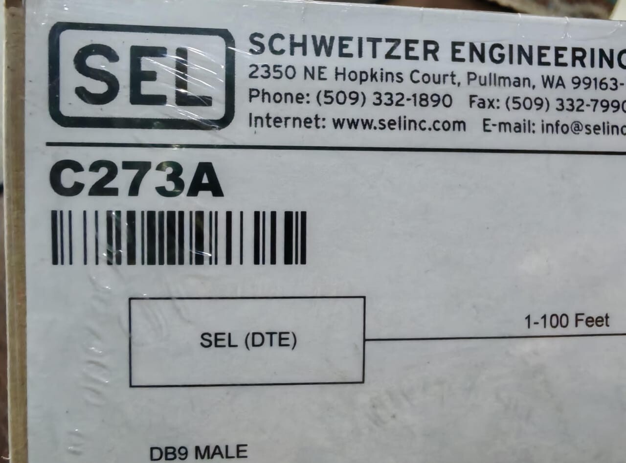 SEL C273A/C273A-004 SEL C273A/C273A-004 DB9 MALE CONNECTOR 004 FEET 2
