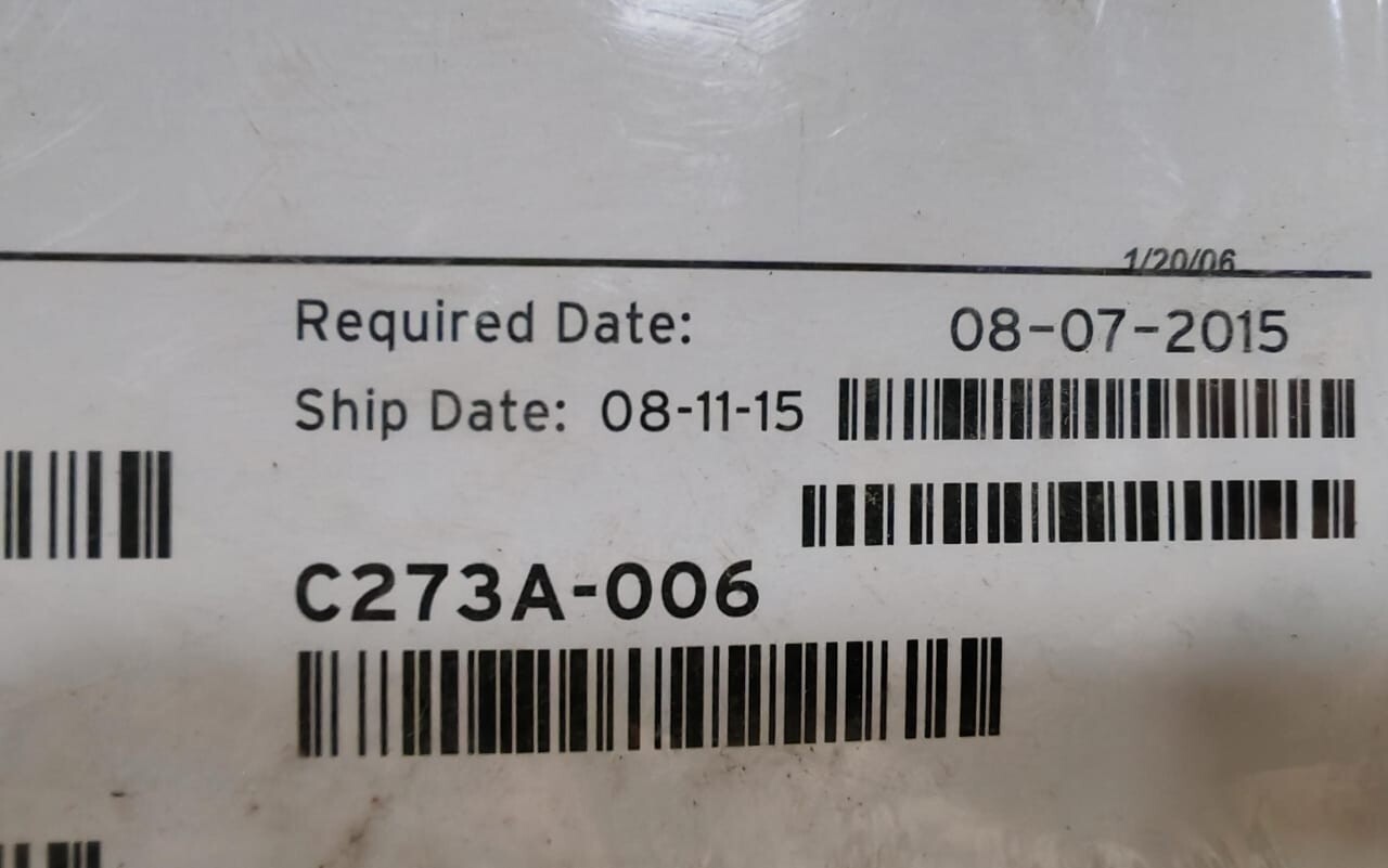 SEL C273A SEL C273A 9-PIN MALE D SUB CONNECTOR 006 FEET 5
