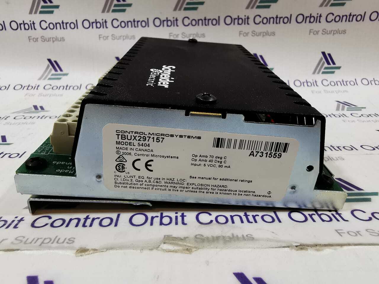Schneider TBUX297157 SCHNEIDER ELECTRIC TBUX297157 CONTROL MICROSYSTEMS 2