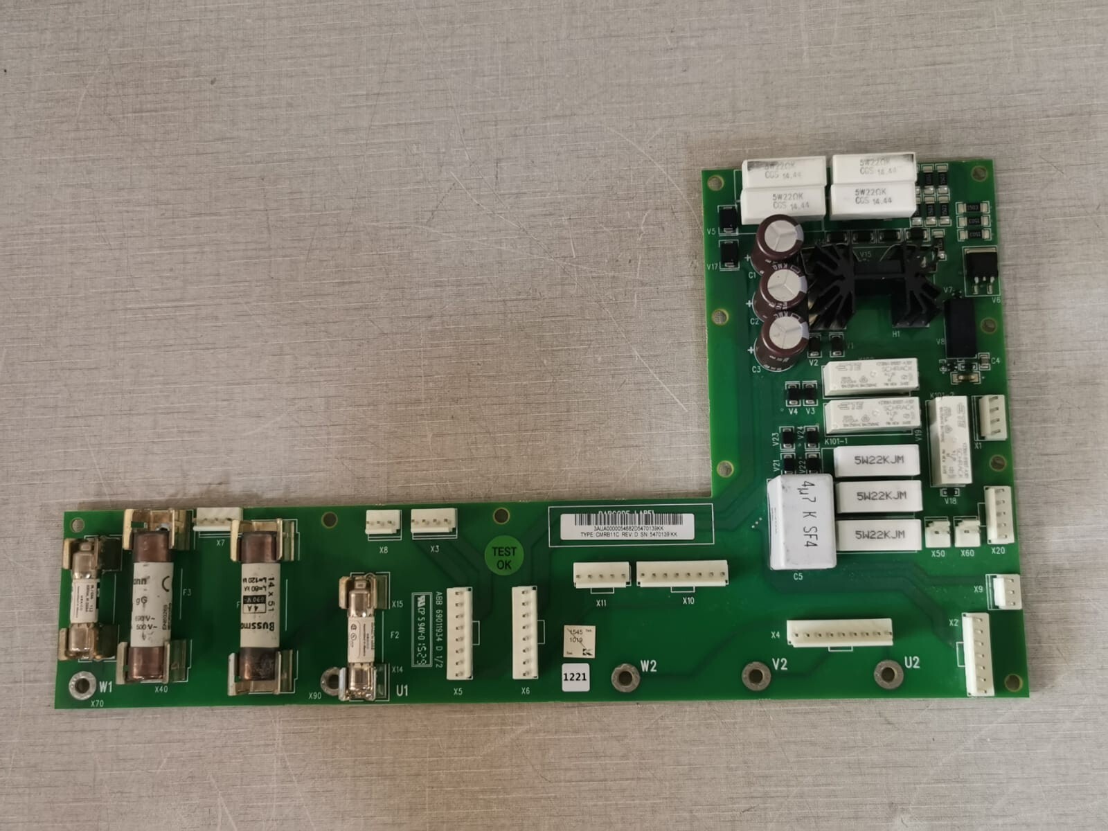 ABB 3AUA0000054682 ABB CMRB-11C REV: D 3AUA0000054682 Main Control Circuit Board 2