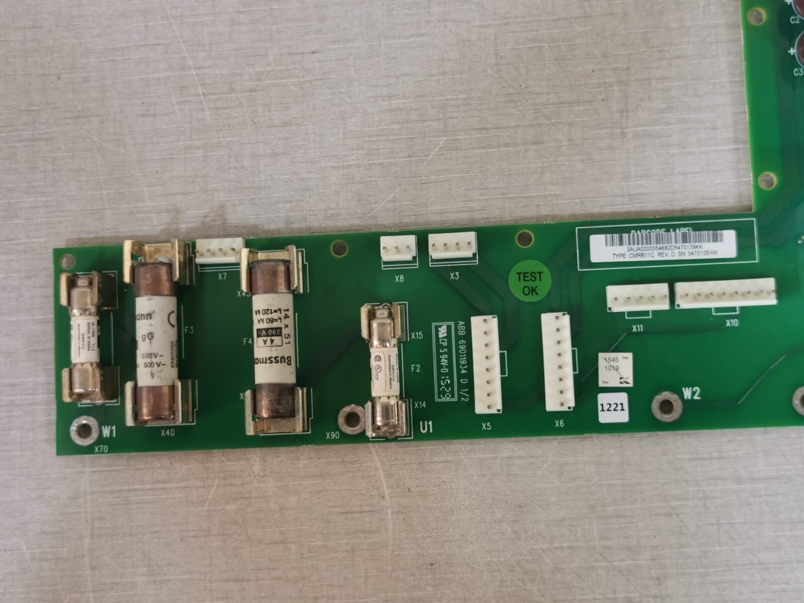 ABB 3AUA0000054682 ABB CMRB-11C REV: D 3AUA0000054682 Main Control Circuit Board 5