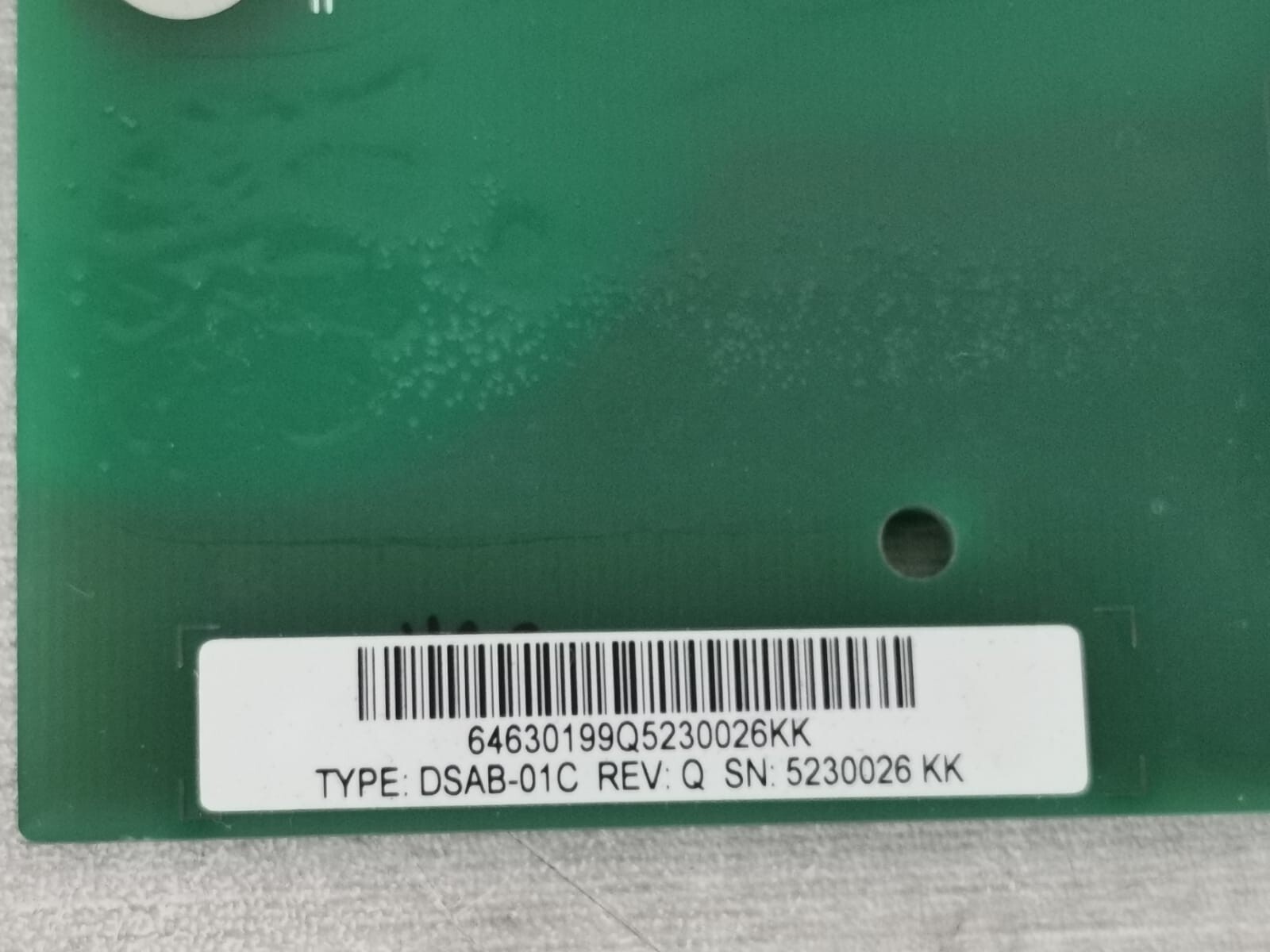 ABB 64630199 ABB DSAB-01C REV: Q 64630199 Trigger PCB Board 2